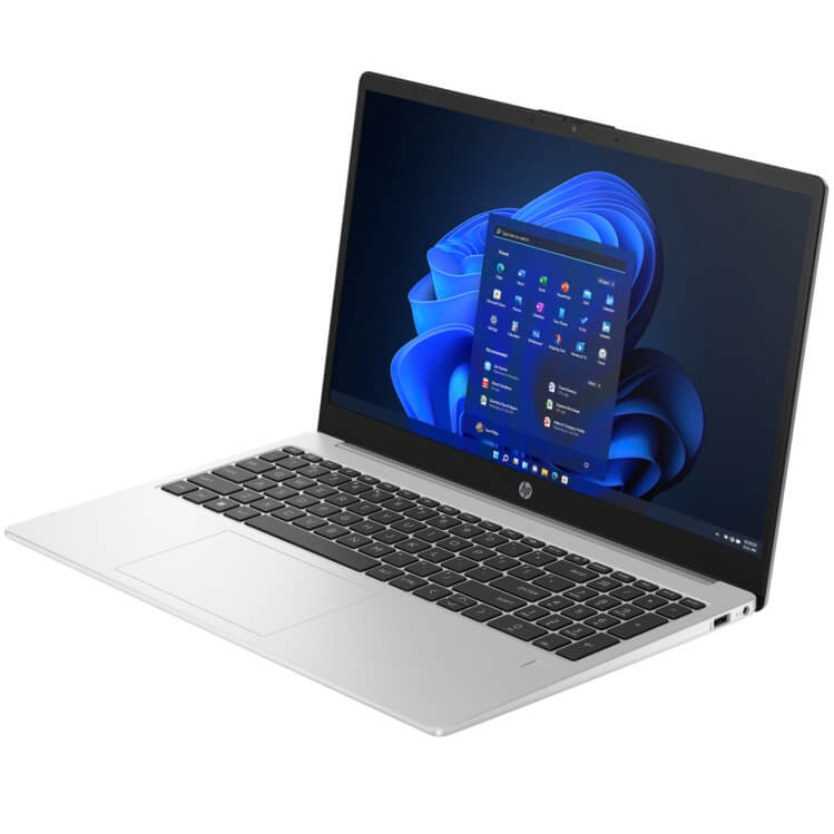 HP 255 G10 Notebook PC – Ryzen 3 7330U / 15.6″ FHD / 8GB RAM / 512GB SSD / Win 11 Home (B39QYAT) — side view