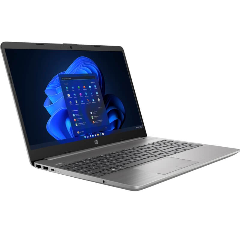 HP 255 G9 Notebook PC – Ryzen 5-5625U / 15.6″ HD / 8GB RAM / 512GB SSD / Win 11 Home (6Q7Y6ES) — front view