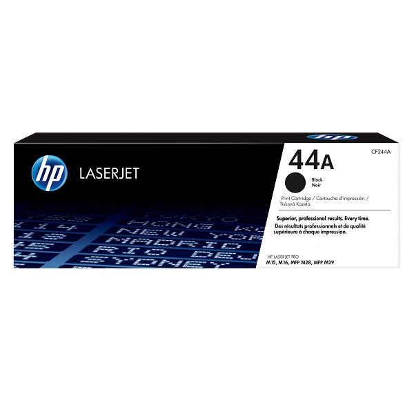 HP 44A Black LaserJet Toner Cartridge (CF244A) image 1