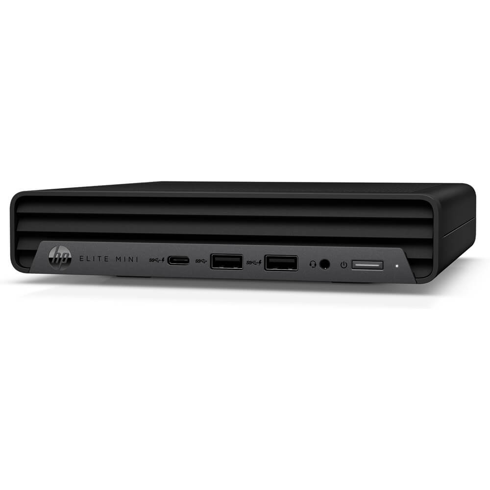 HP Elite Mini 800 G9 Desktop PC – Core i5-13500 / 16GB RAM / 512GB SSD / Win 11 Pro (5M9P5EA) — side view