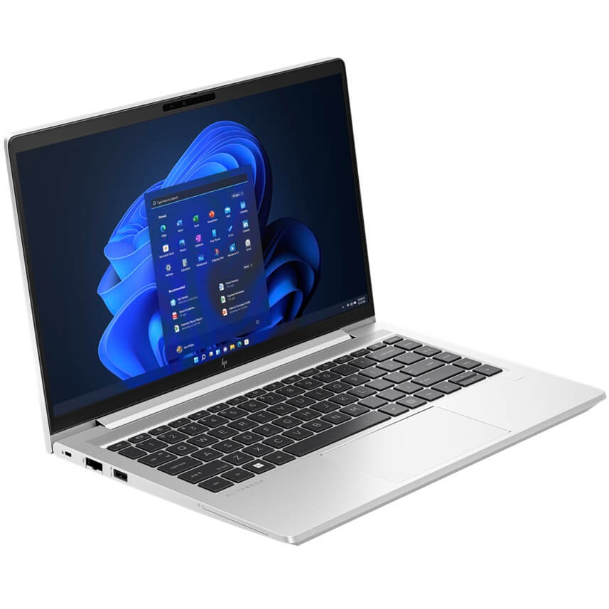 HP Elitebook 640 G10 Notebook PC – Core i7-1355U / 14″ FHD / 16GB RAM / 512GB SSD / LTE / Win 11 Pro (8A5T8EA) — front view