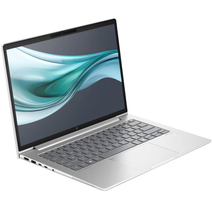 HP EliteBook 640 G11 Notebook PC – Core Ultra 7 155U / 14″ WUXGA / 32GB RAM / 1TB SSD / LTE / Win 11 Pro (A37WKET) — front vi