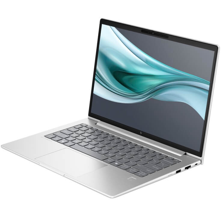 HP EliteBook 640 G11 Notebook PC – Core Ultra 5 125U / 14″ WUXGA / 16GB RAM / 512GB SSD / Win 11 Pro (A37WHET) — side view