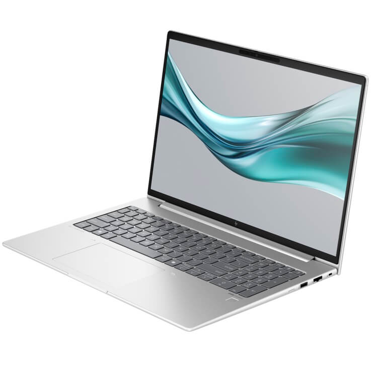 HP EliteBook 665 G11 Notebook PC – Ryzen 5 7535U / 16″ WUXGA / 32GB RAM / 1TB SSD / Win 11 Pro (A38H8ET) — side view