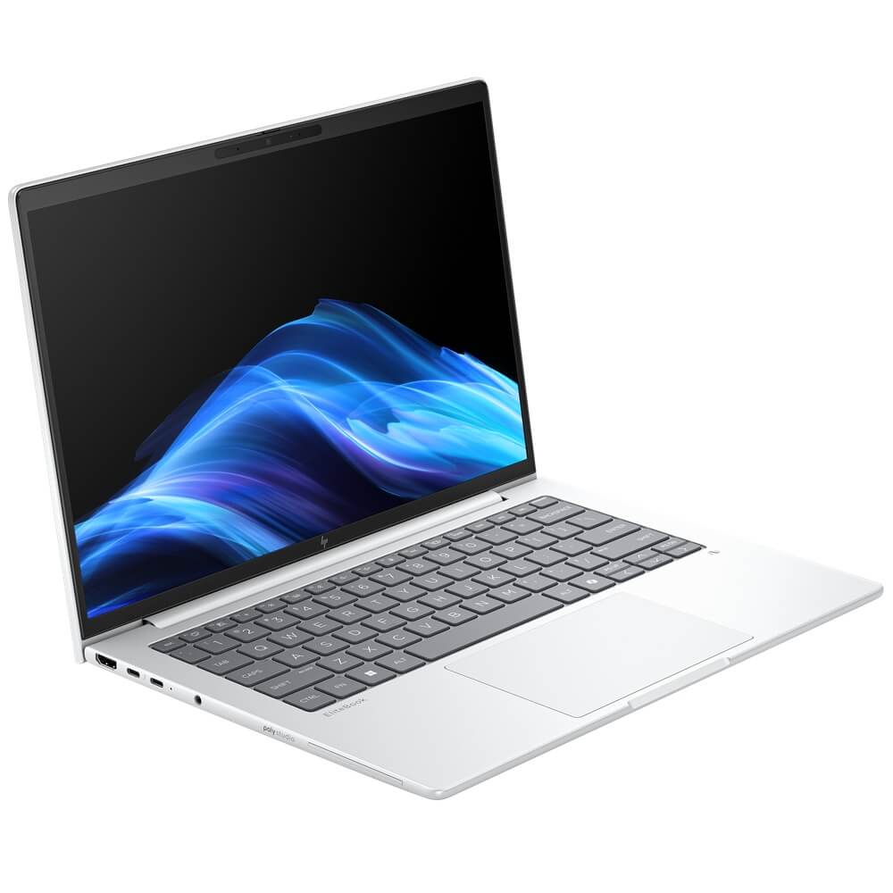 HP EliteBook 8 G1i 14 Notebook AI PC – Core Ultra 5 225U / 14″ WUXGA / 16GB RAM / 512GB SSD / Win 11 Pro (CF8Q5EA) — front vi