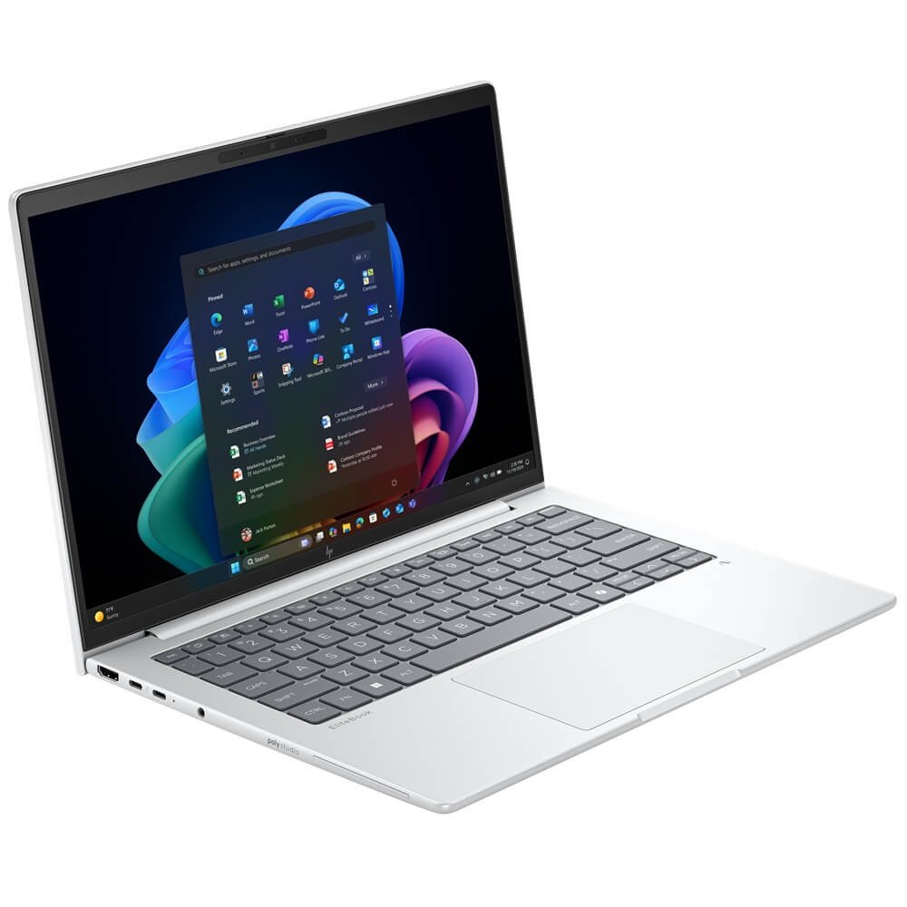 HP EliteBook 8 G1i 16 Notebook AI PC – Core Ultra 7 258V / 16″ 2.5K / 32GB RAM / 2TB SSD / Win 11 Pro (AD3U3ET) — front view