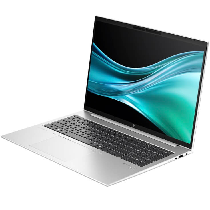 HP EliteBook 865 G11 Notebook PC – Ryzen 7 PRO 8840HS / 16″ 2.8K OLED / 64GB RAM / 2TB SSD / Win 11 Pro (A37BJET) — side view