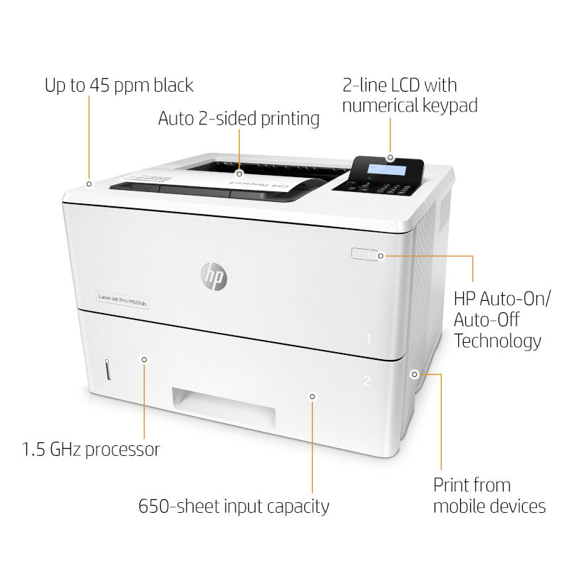 HP LaserJet Pro M501dn Mono Laser Printer (J8H61A) image 1