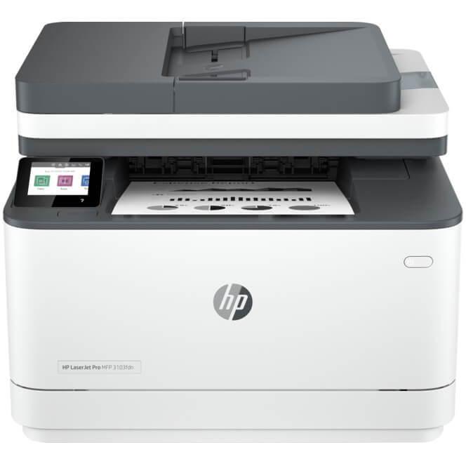 HP LaserJet Pro MFP 3103fdn Mono Laser Printer (3G631A) image 1
