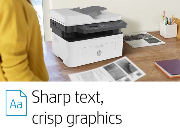 HP MFP 137fnw Mono Laser Printer (4ZB84A) image 2