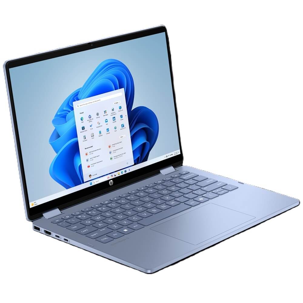 HP OmniBook 5 Flip 14-fp0005ni 2-in-1 Laptop – Core 7 150U / 14″ 2K Touch / 16GB RAM / 1TB SSD / Win 11 Home / Sky Blue (C81S