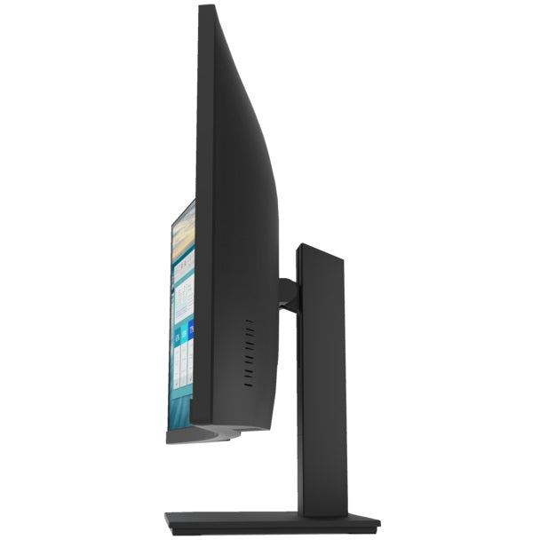 HP P34hc G4 34″ WQHD USB-C Curved Monitor (21Y56AA) — rear view