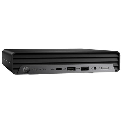 HP Pro Mini 400 G9 Desktop PC – Core i7-14700T / 16GB RAM / 512GB SSD / Win 11 Pro (9H6W0ET) — front view