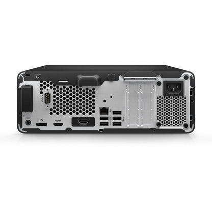 HP Pro SFF 400 G9 Desktop PC – Core i5-14500 / 8GB RAM / 512GB SSD / DVD-RW Drive / Win 11 Pro (99P90ET) — rear view