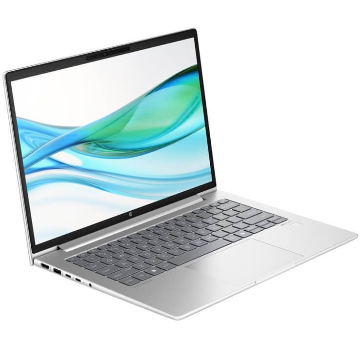 HP ProBook 445 G11 Notebook PC – Ryzen 5 7535U / 14″ WUXGA / 16GB RAM / 1TB SSD / Win 11 Pro (AD1K4ET) — front view