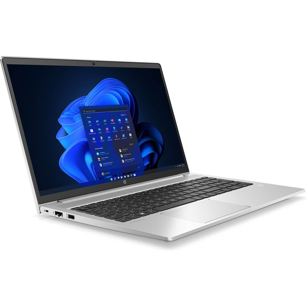 HP ProBook 450 G9 Notebook PC – Core i5-1235U / 15.6″ FHD / 8GB RAM / 512GB SSD / Win 11 Pro (8A5B4EA) — front view