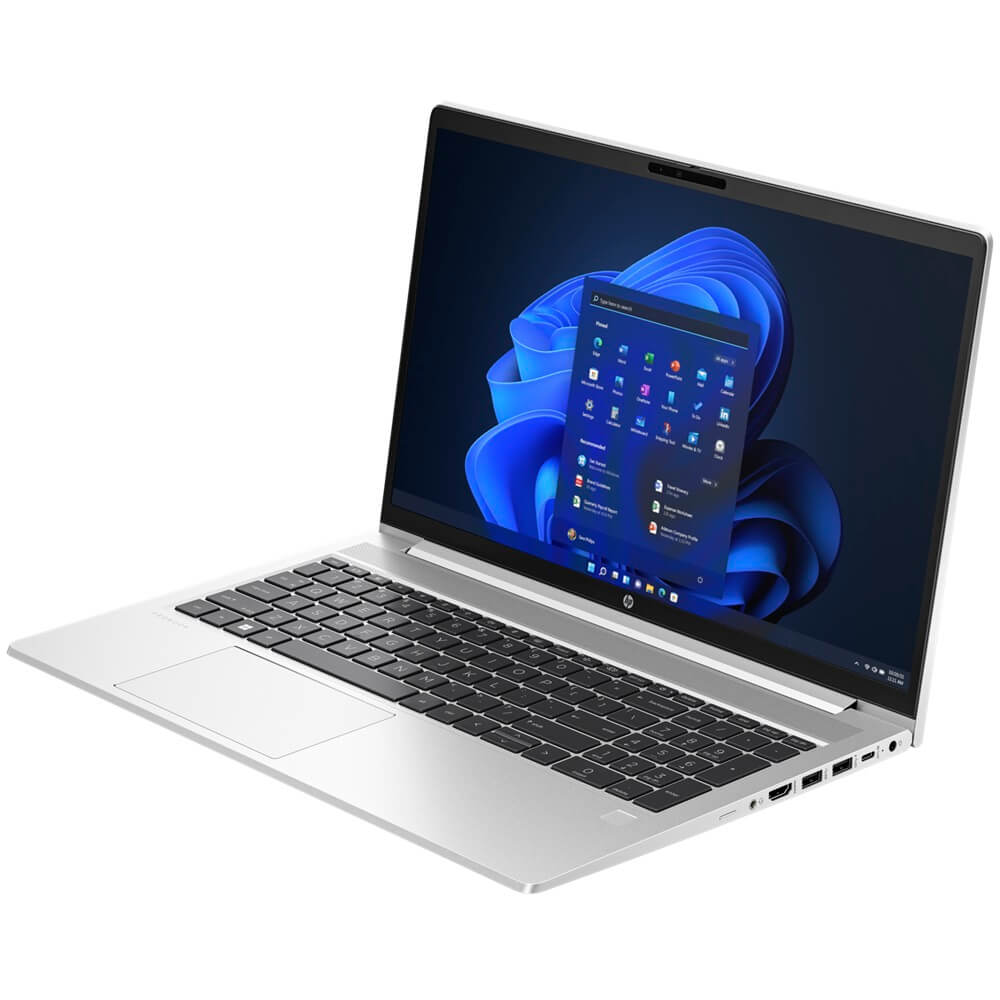 HP ProBook 455 G10 Notebook PC – Ryzen 5 7530U / 15.6″ FHD / 16GB RAM / 512GB SSD / Win 11 Pro (B39QVAT) — side view