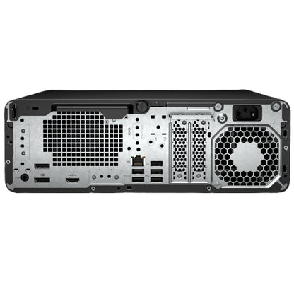 HP ProDesk 4 SFF G1i Desktop AI PC – Core Ultra 5 225 / 16GB RAM / 512GB SSD / Win 11 Pro (9H7N7ET) — rear view