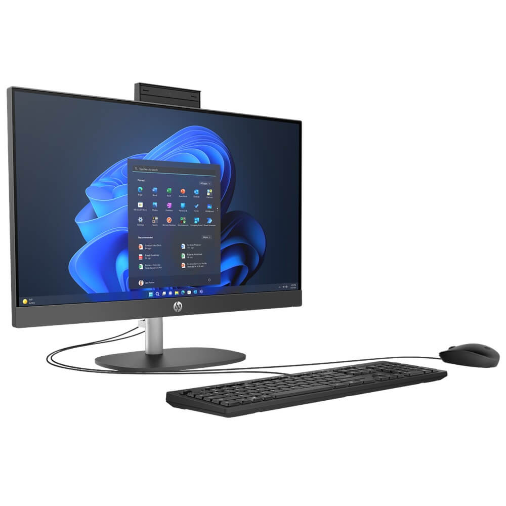 HP ProOne 245 G10 All-in-One Desktop PC – Ryzen 3 7320U / 23.8″ FHD / 8GB RAM / 512GB SSD / Win 11 Pro (998L1ET) image 2