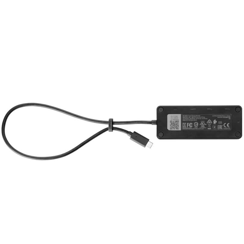 HP USB-C Travel Hub G2 (7PJ38AA) — side view