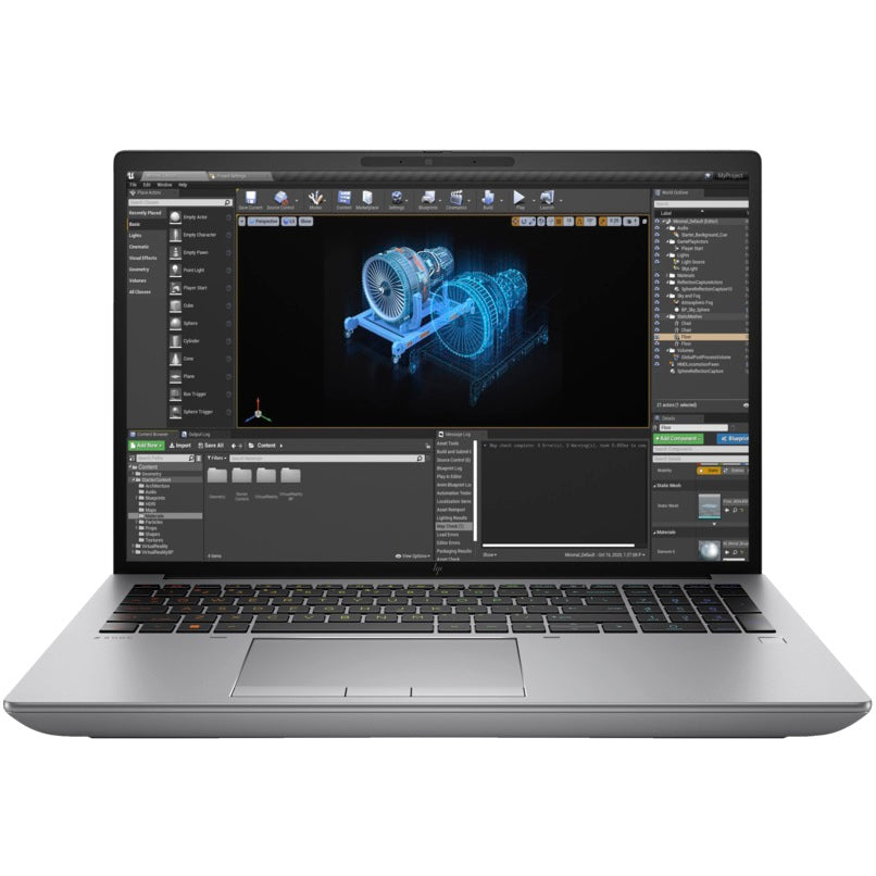HP ZBook Fury G10 Mobile Workstation Notebook PC – Core i9-13950HX / 16.0″ WQUXGA / 32GB RAM / 1TB SSD / NVIDIA RTX 3500 12GB
