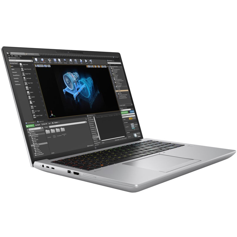 HP ZBook Fury G10 Mobile Workstation Notebook PC – Core i7-13700HX / 16.0″ WUXGA / 32GB RAM / 1TB SSD / NVIDIA RTX 2000 8GB /