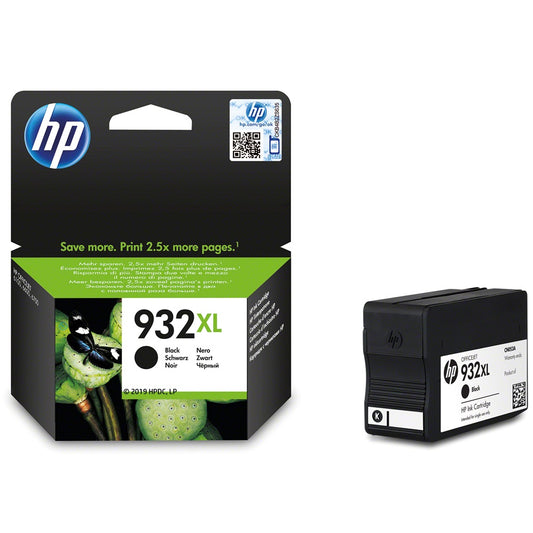 HP 932XL Black OfficeJet Ink Cartridge (CN053AE) image 1