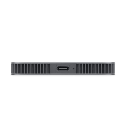 Seagate 2TB LaCie External Portable Hard Drive (STLR2000400) — side view