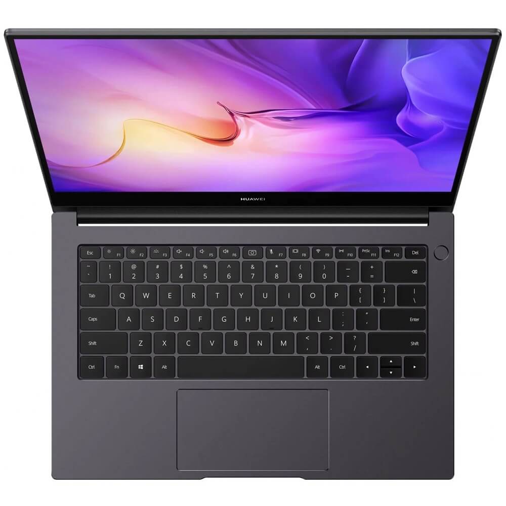 Huawei Matebook B3-420 Notebook PC – Core i5-1135G7 / 14.0″ FHD / 8GB RAM / 512GB SSD / Win 10 Pro (53012CHF) — rear view