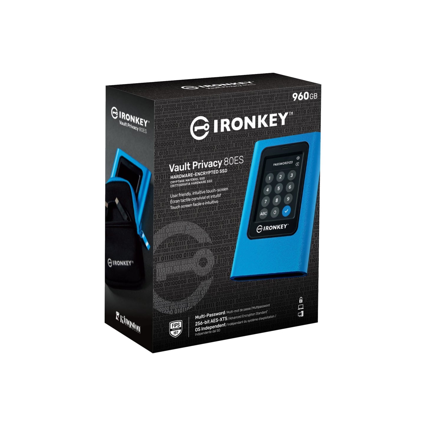 Kingston IronKey Vault Privacy 960GB 80 External Solid State Drive (IKVP80ES/960G) image 3