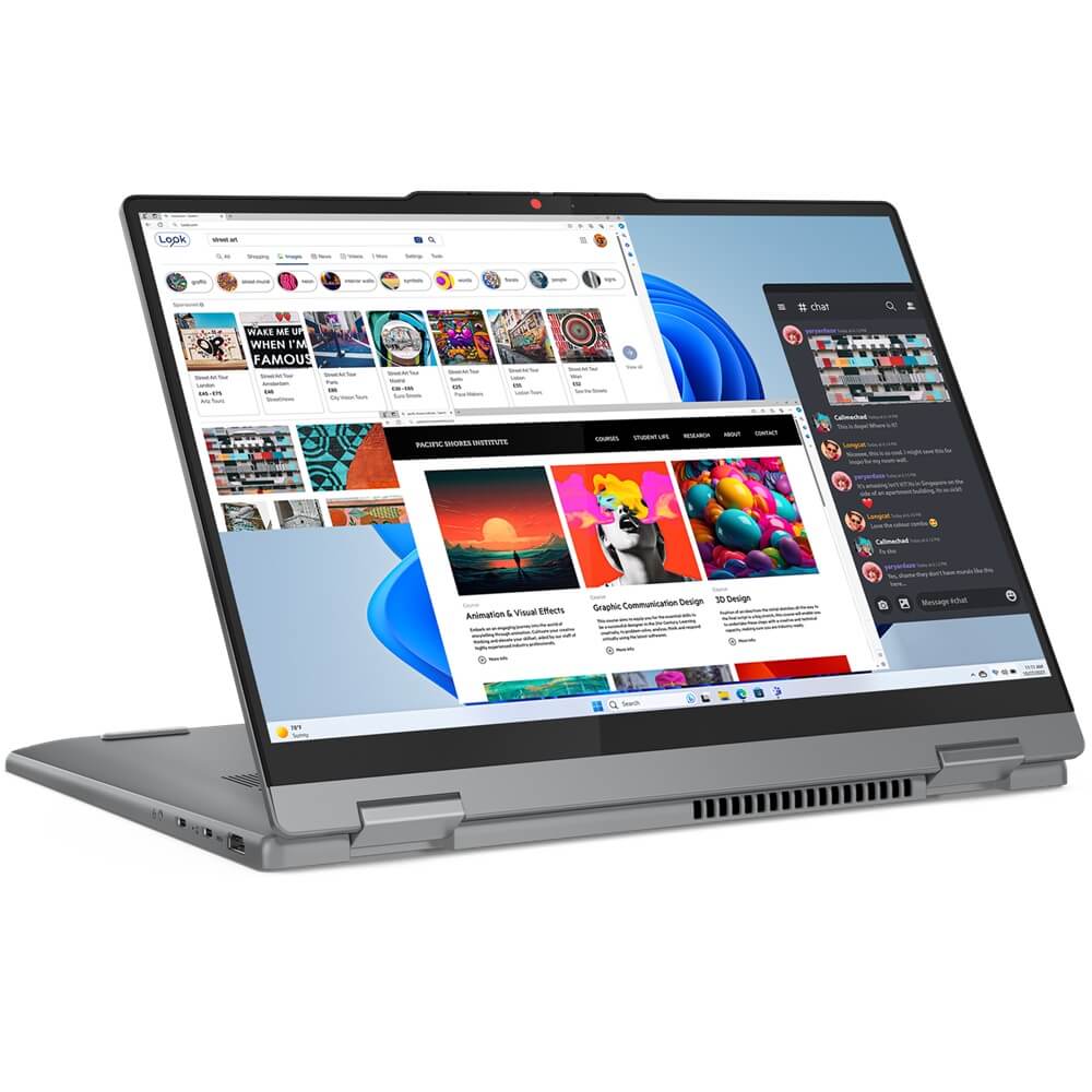 Lenovo IdeaPad 5 2-in-1 14IRH9 Notebook PC – Core i7-13620H / 14″ WUXGA OLED Touch / 16GB RAM / 512GB SSD / Win 11 Home / Lun
