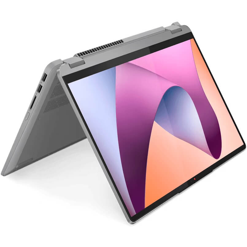 Lenovo IdeaPad Flex 5 14ABR8 Notebook PC – Ryzen 7-7730U / 14.0″ WUXGA / 16GB RAM / 1TB SSD / Win 11 Home / Arctic Grey (82XX