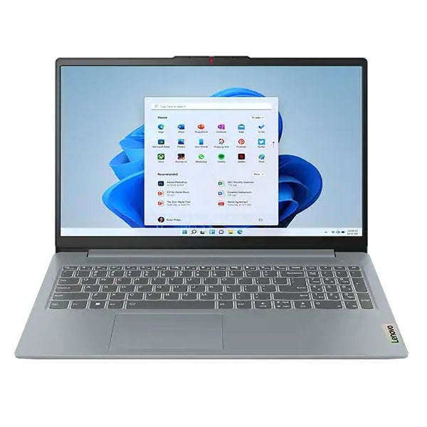 Lenovo IdeaPad Slim 3 15ABR8 Notebook PC – Ryzen 7 7730U / 15.6″ FHD / 8GB RAM / 512GB SSD / Win 11 Home / Arctic Grey (82XM0