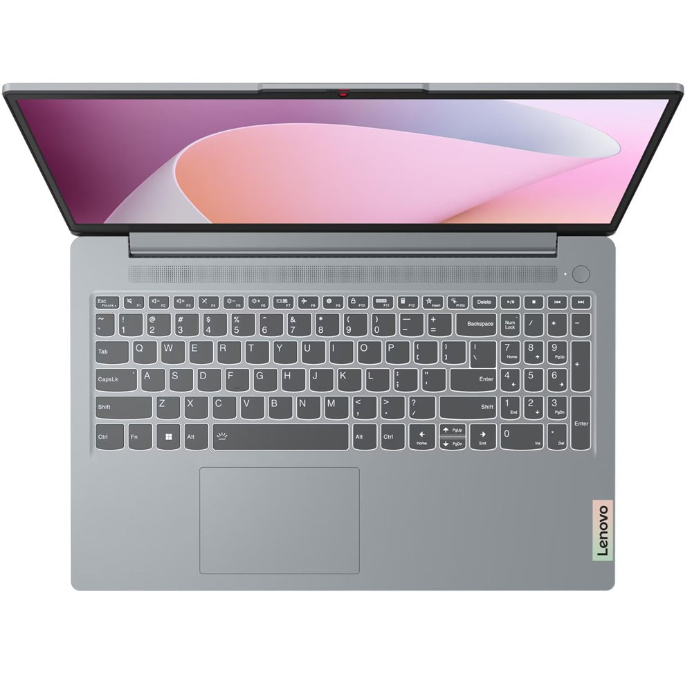 Lenovo IdeaPad Slim 3 15ABR8 Notebook PC – Ryzen 7 5825U / 15.6″ FHD / 16GB RAM / 512GB SSD / Win 11 Home / Arctic Grey (82XM