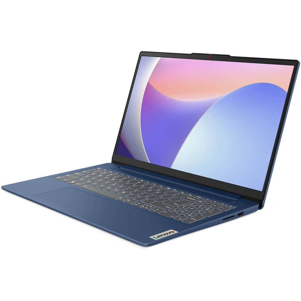 Lenovo IdeaPad Slim 3 15ABR8 Notebook PC – Ryzen 7-7730U / 15.6″ FHD / 16GB RAM / 512GB SSD / Win 11 Home / Abyss Blue (82XM0