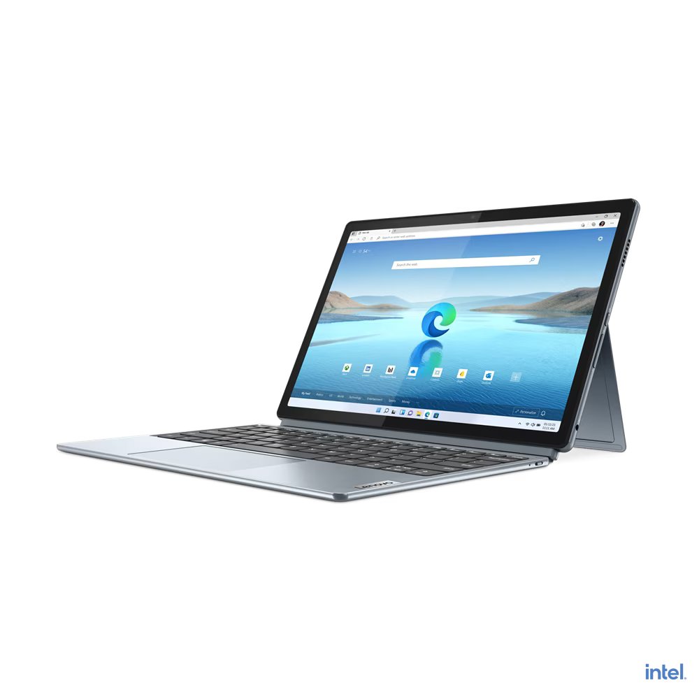 Lenovo IdeaPad Duet 5 12IAU7 Notebook PC – Core i5-1235U / 12.4″ 2.5K Touch / 16GB RAM / 512GB SSD / Win 11 Pro / Stone Blue 