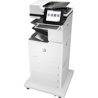 HP Color LaserJet Enterprise Flow MFP M681z A4 Printer (J8A13A) — side view