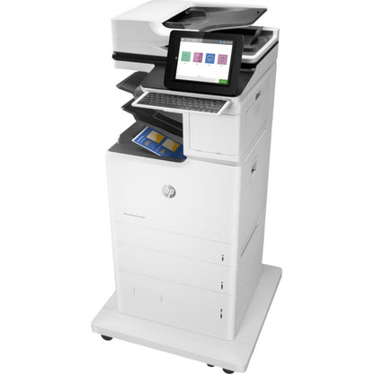 HP Color LaserJet Enterprise Flow MFP M682z A4 Printer (J8A17A) — side view