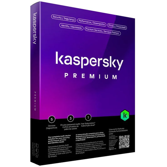 Kaspersky Premium Total Security Annual Subscription – 5 Devices image 1