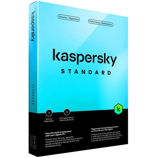 Kaspersky Standard Antivirus Annual Subscription – 1 Device image 1