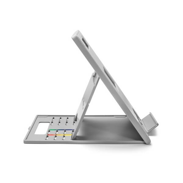 Kensington SmartFit Easy Riser Go Adjustable Ergonomic Laptop Riser and Cooling Stand (K50421EU) — rear view