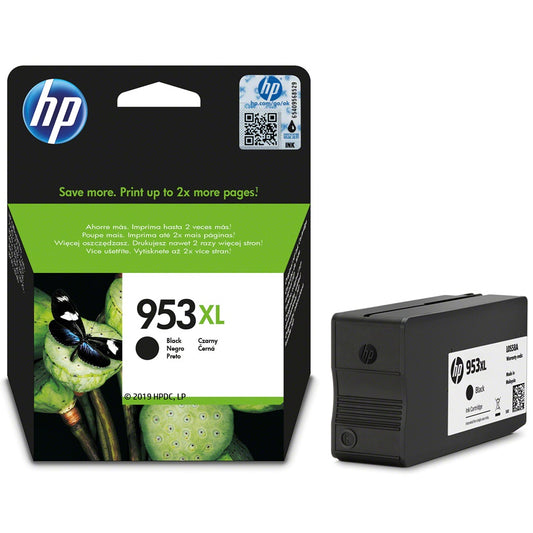 HP 953XL High Yield Black Ink Cartridge (L0S70AE) image 2