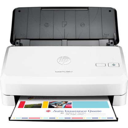 HP ScanJet Pro 2000 s1 Sheet-feed Scanner (L2759A) — front view