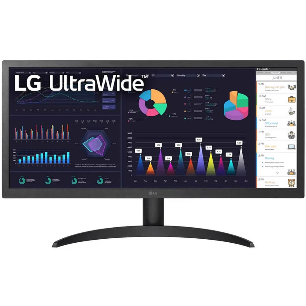 LG 26WQ500 UltraWide 26″ Full HD Monitor (LGE26WQ500) image 1
