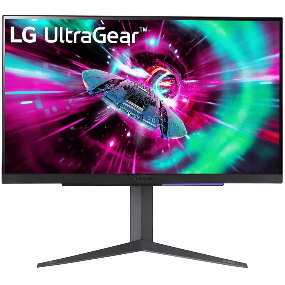 LG UltraGear 27GR93U 27-inch 4K UHD 144Hz Gaming Monitor (27GR93U-B.AFB) image 1