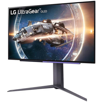 LG UltraGear 27GR95QE 27″ QHD 240Hz OLED Gaming Monitor (LG-27GR95QE) — side view