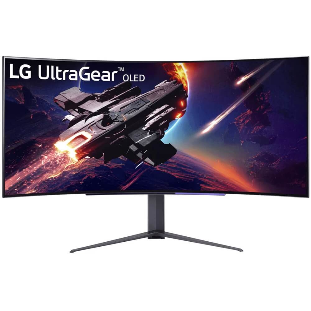 LG UltraGear 45GR95QE 45″ WQHD 240Hz Curved OLED Gaming Monitor (LG-45GR95QE) image 1