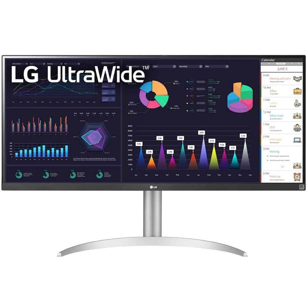 LG UltraWide 34WQ650 34″ Full HD IPS Monitor (LG-34WQ650) image 1
