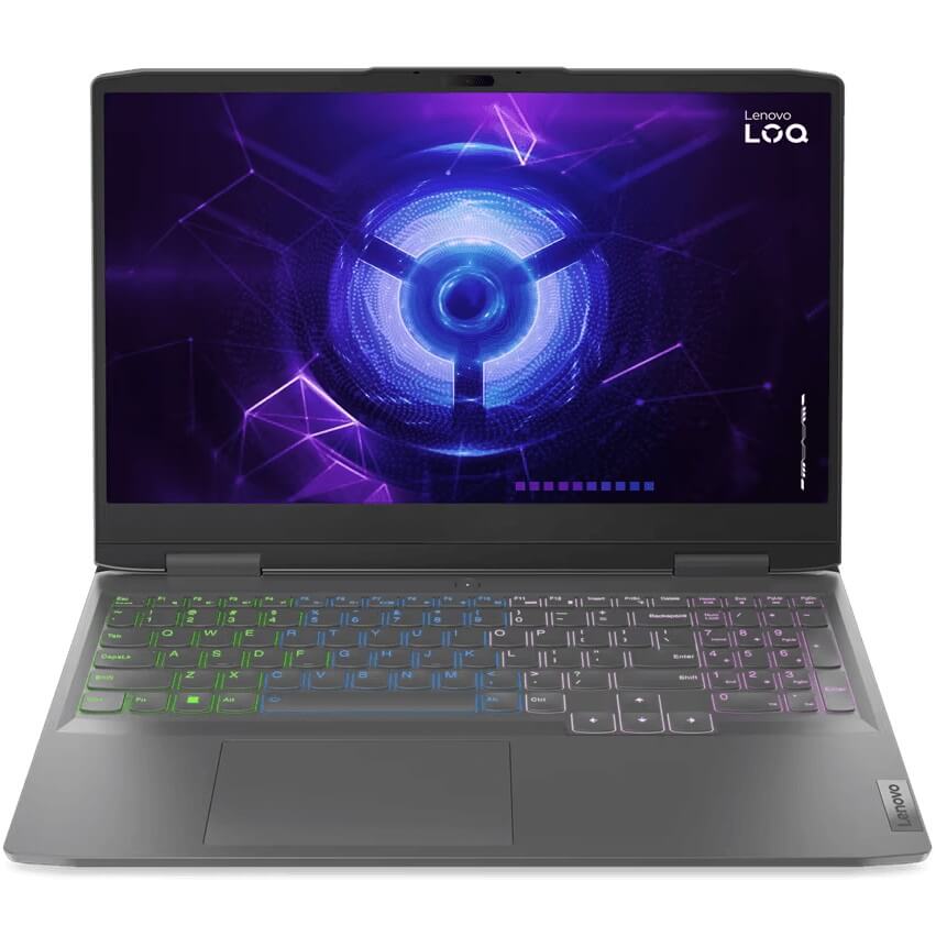 Lenovo LOQ 15IRH8 Gaming Notebook PC – Core i7-13620H / 15.6″ WQHD / 16GB RAM / 1TB SSD / NVIDIA RTX 4060 8GB / Win 11 Home / Storm Grey (82XV00MESA) image 1