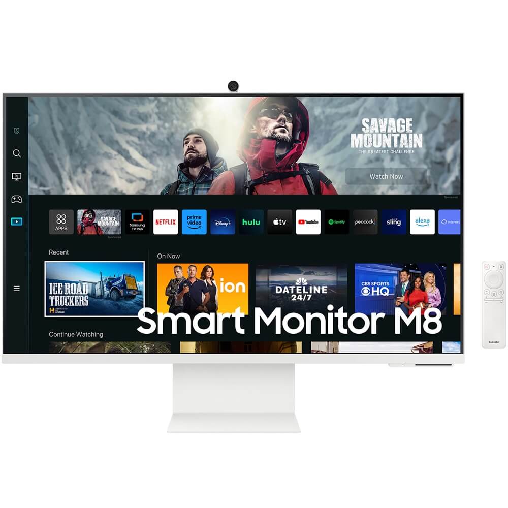 Samsung M80C 32″ 4K UHD USB-C HDR10+ White Smart Monitor (LS32CM801UAXXA) image 1